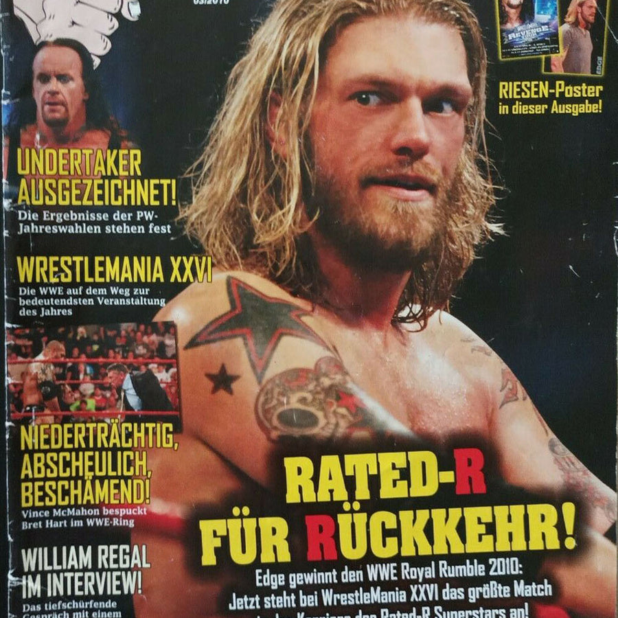 Power Wrestling Magazine March 2010 Magazine PWcatalog