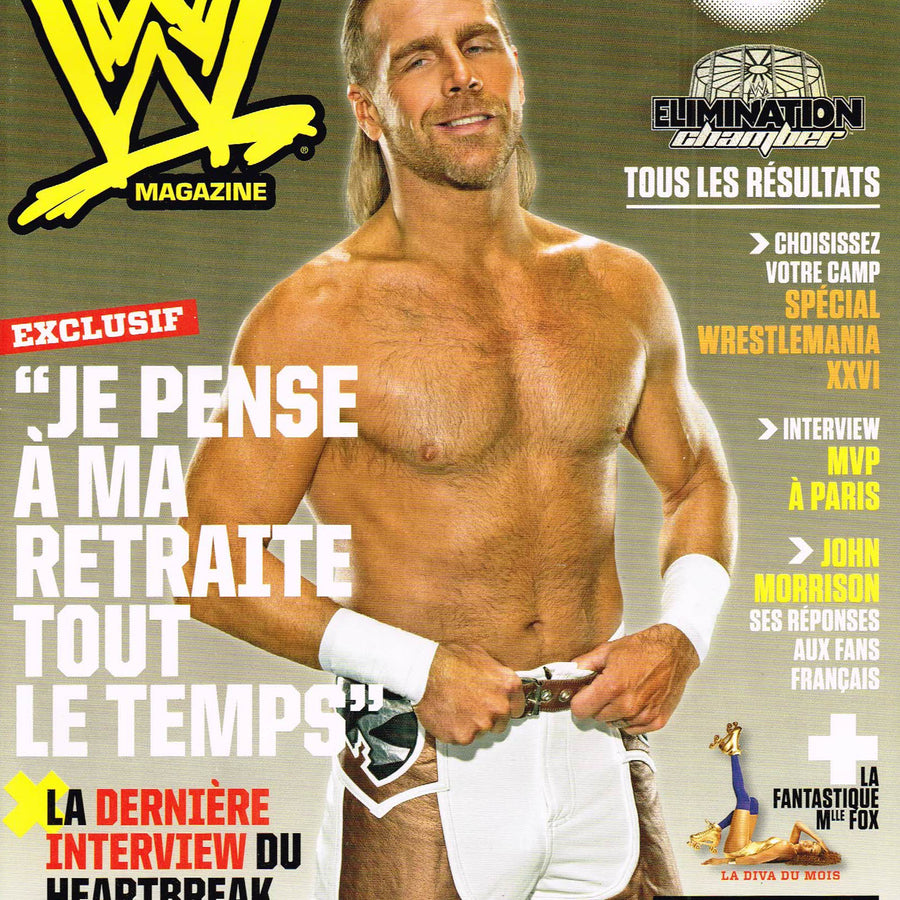 WWE Magazine From France April 2010 Magazine PWcatalog