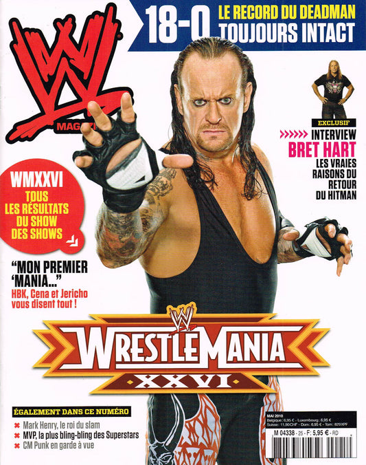 WWE Magazine From France May 2010