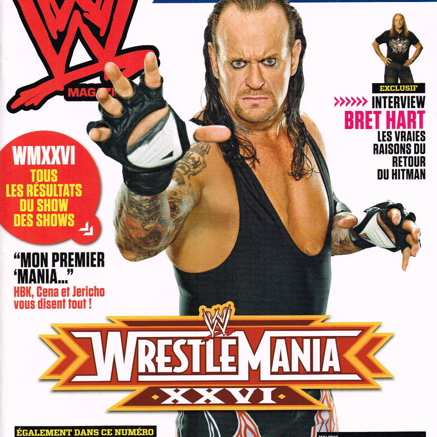 WWE Magazine From France May 2010 Magazine PWcatalog
