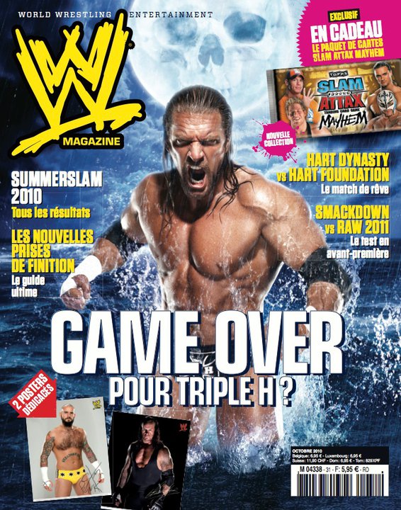 WWE Magazine From France October 2010 Magazine PWcatalog