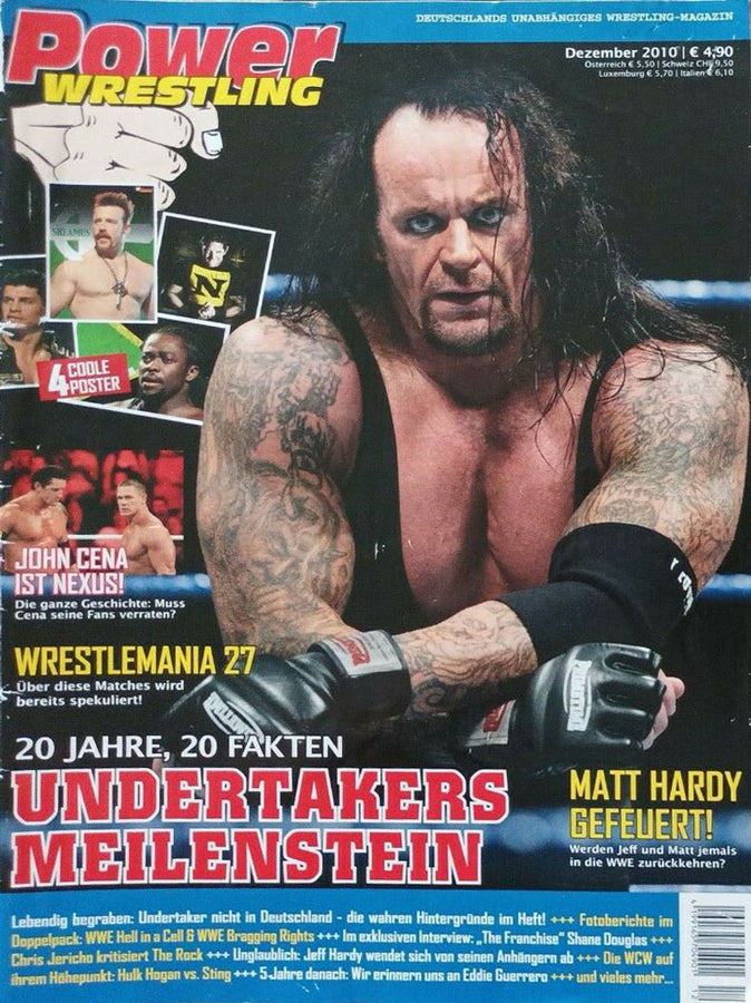 Power Wrestling Magazine December 2010 Magazine PWcatalog