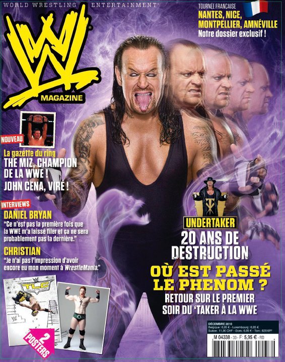 WWE Magazine From France December 2010 Magazine PWcatalog