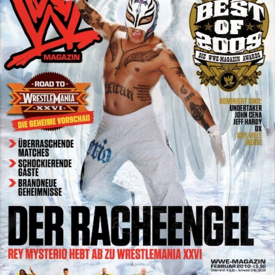 WWE Magazine February 2010 from Germany Magazine PWcatalog