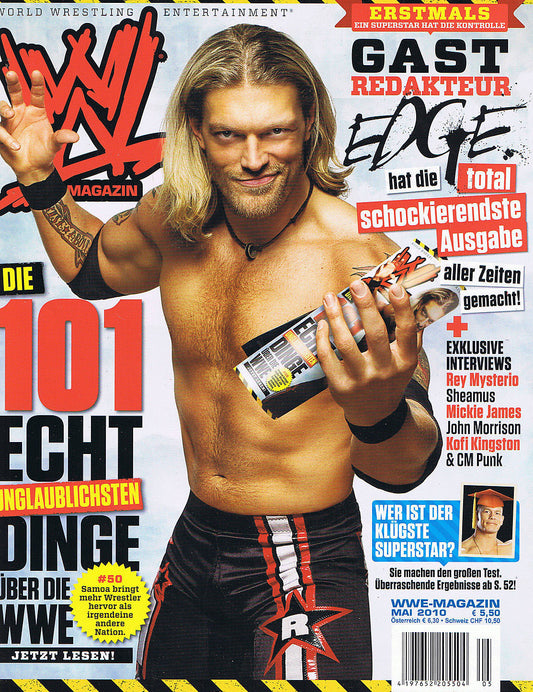 WWE Magazine May 2010 from Germany