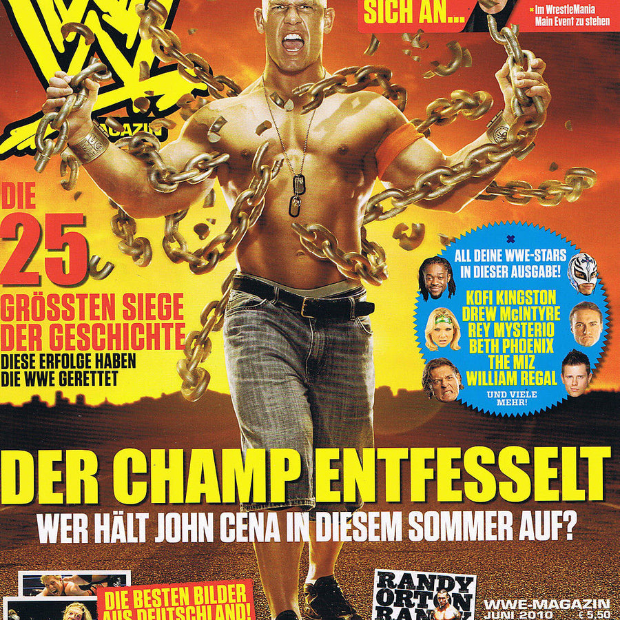 WWE Magazine June 2010 from Germany Magazine PWcatalog