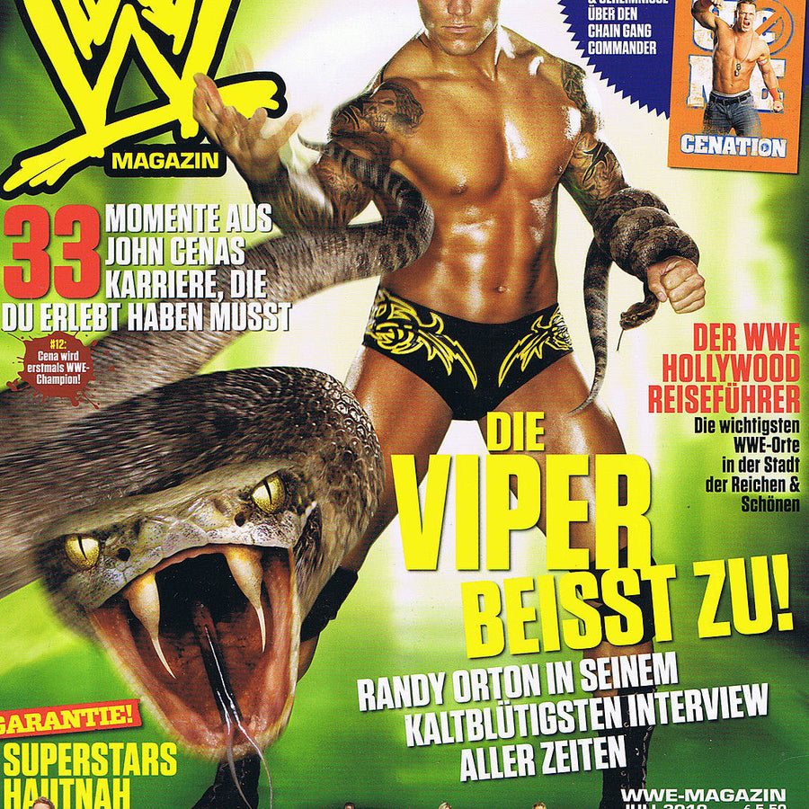 WWE Magazine July 2010 from Germany Magazine PWcatalog
