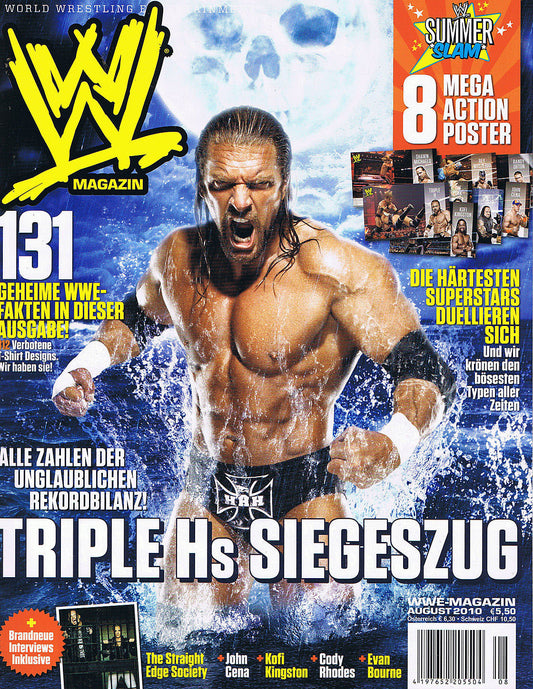 WWE Magazine August 2010 from Germany