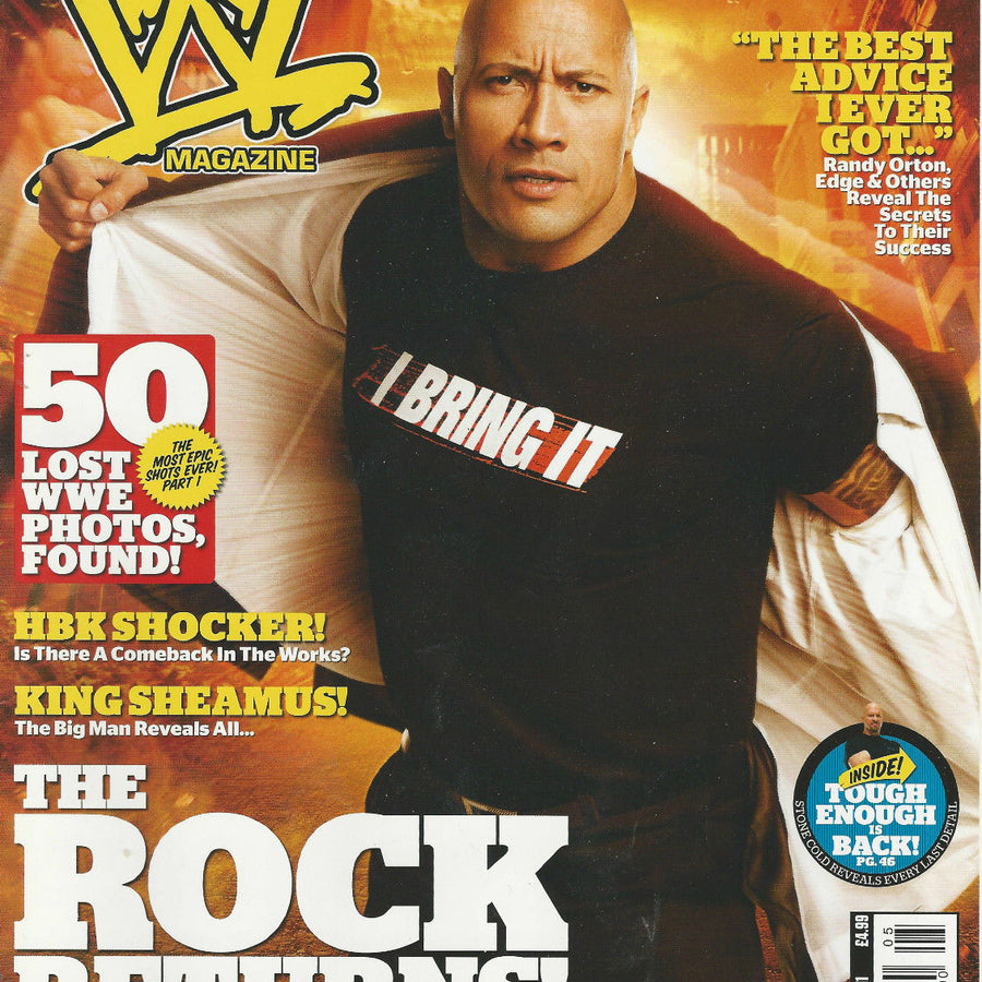 WWE Magazine May 2011 from The United Kingdom Magazine PWcatalog