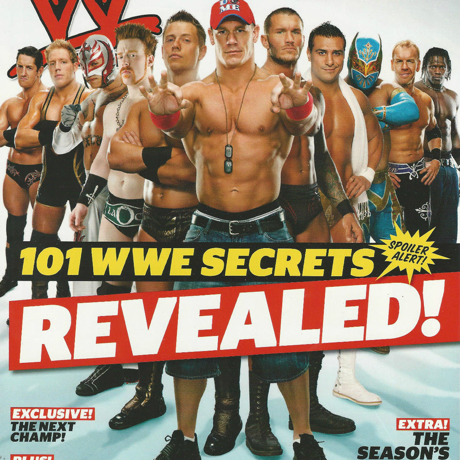 WWE Magazine September 2011 from The United Kingdom Magazine PWcatalog