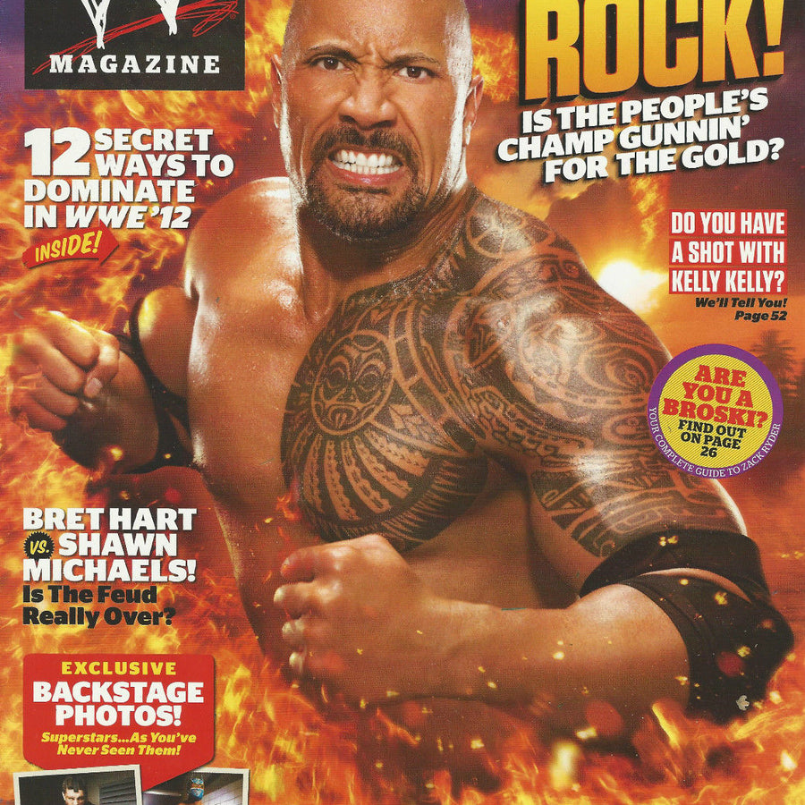 WWE Magazine December 2011 from The United Kingdom Magazine PWcatalog