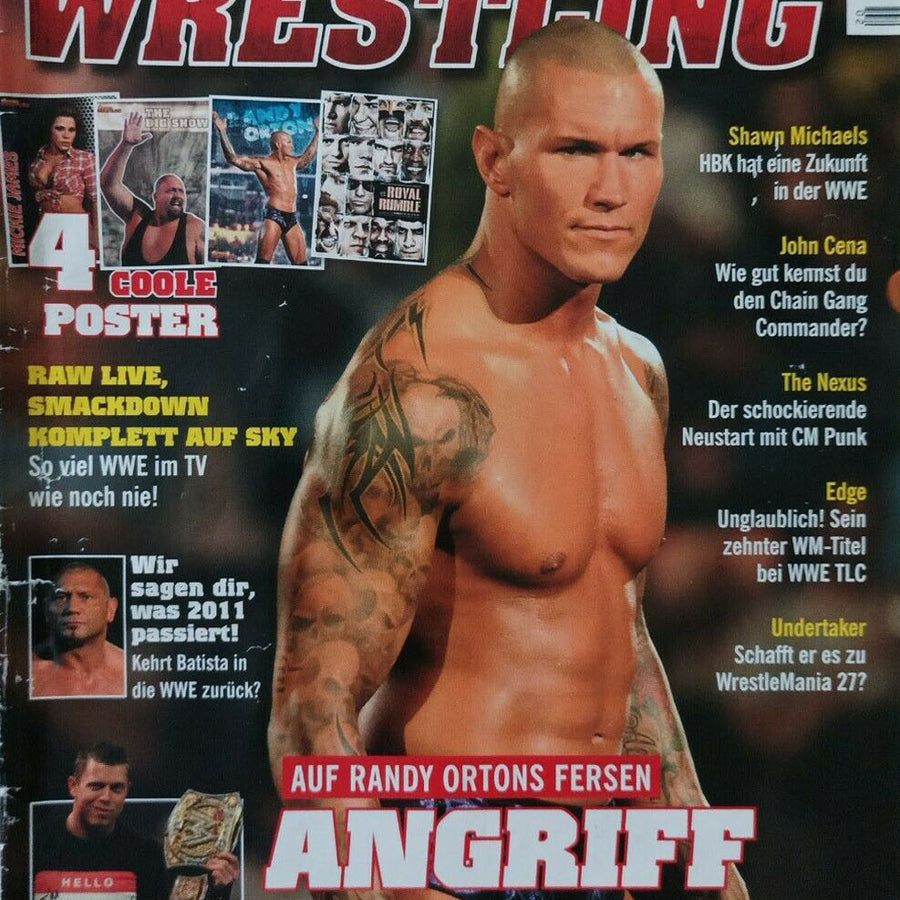 Power Wrestling Magazine February 2011 Magazine PWcatalog