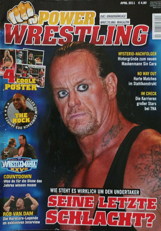 Power Wrestling Magazine April 2011