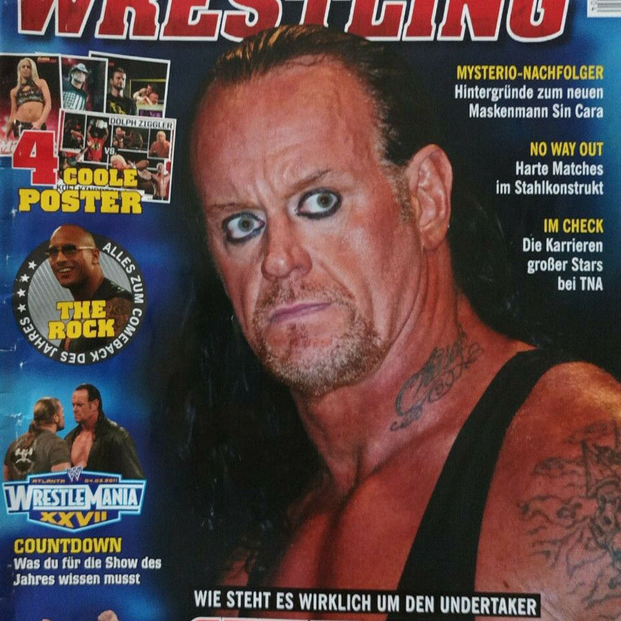 Power Wrestling Magazine April 2011 Magazine PWcatalog