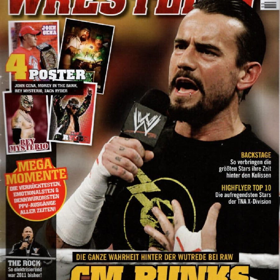 Power Wrestling Magazine August 2011 Magazine PWcatalog