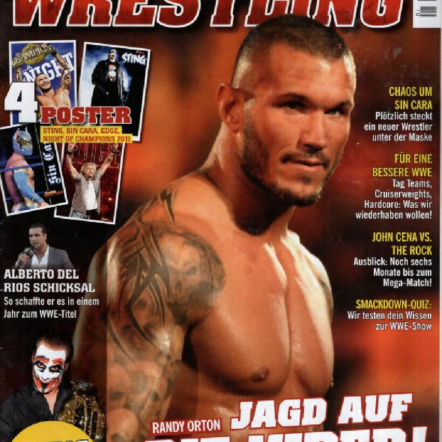 Power Wrestling Magazine October 2011 Magazine PWcatalog