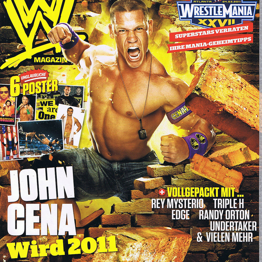 WWE Magazine February 2011 from Germany Magazine PWcatalog