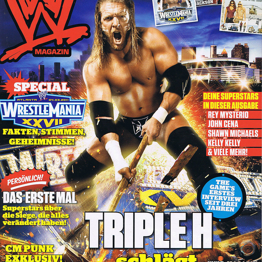 WWE Magazine March 2011 from Germany Magazine PWcatalog