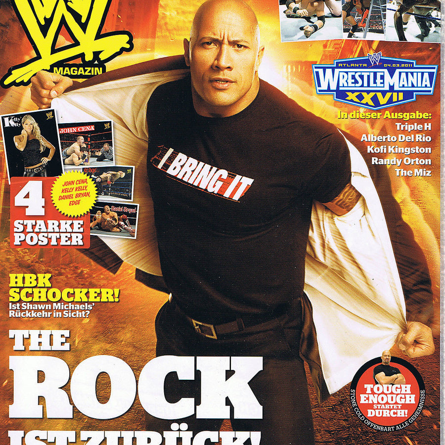 WWE Magazine April 2011 from Germany Magazine PWcatalog