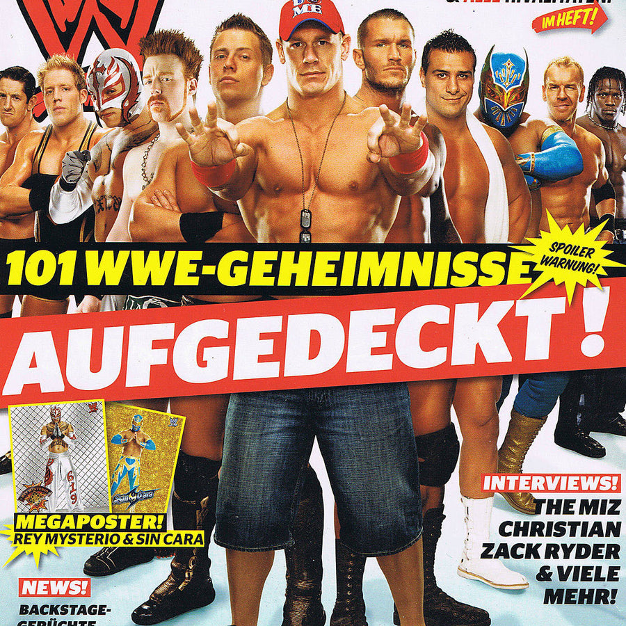 WWE Magazine September 2011 from Germany Magazine PWcatalog
