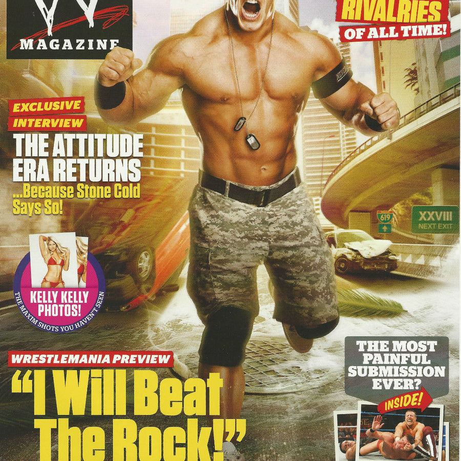 WWE Magazine January 2012 from The United Kingdom Magazine PWcatalog