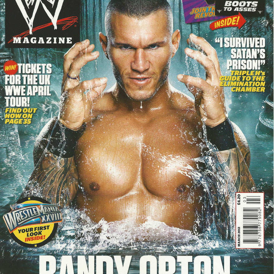 WWE Magazine March 2012 from The United Kingdom Magazine PWcatalog