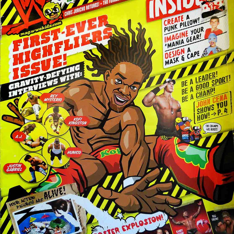 WWE Kids March 2012 Magazine PWcatalog