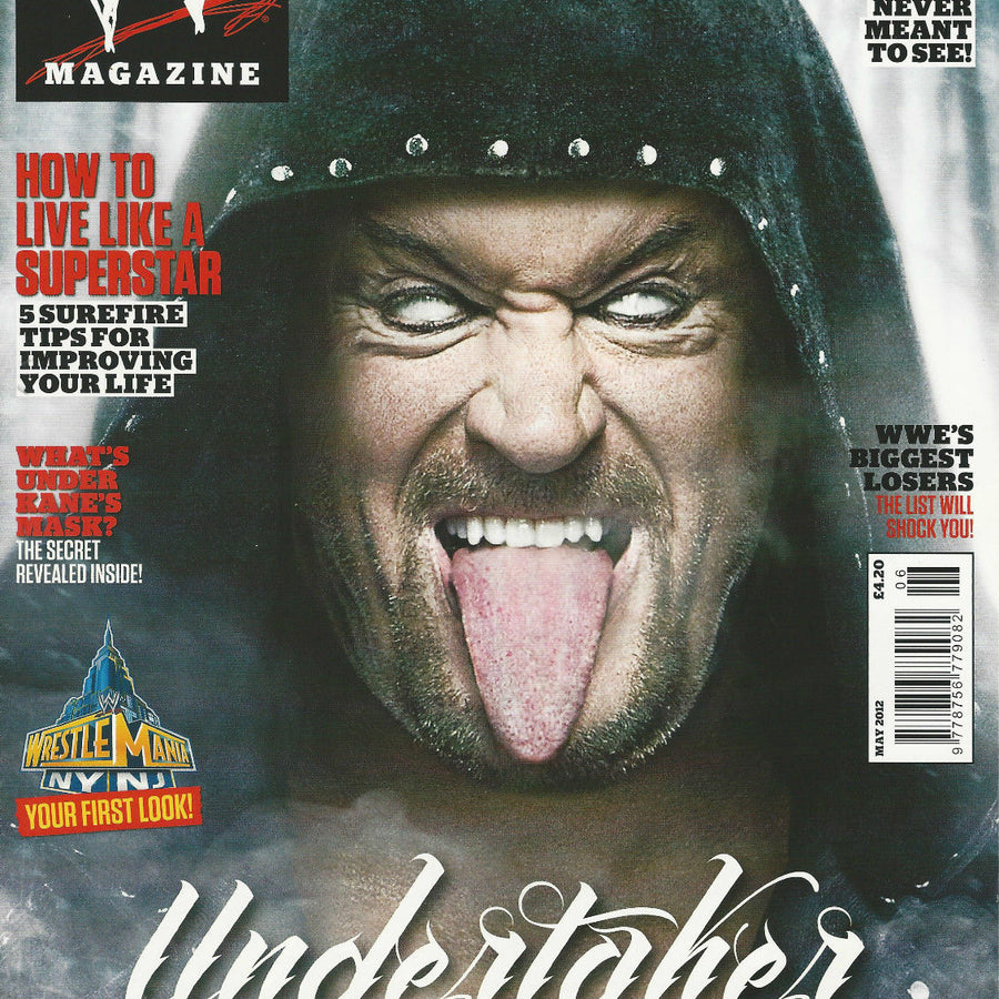 WWE Magazine May 2012 from The United Kingdom Magazine PWcatalog