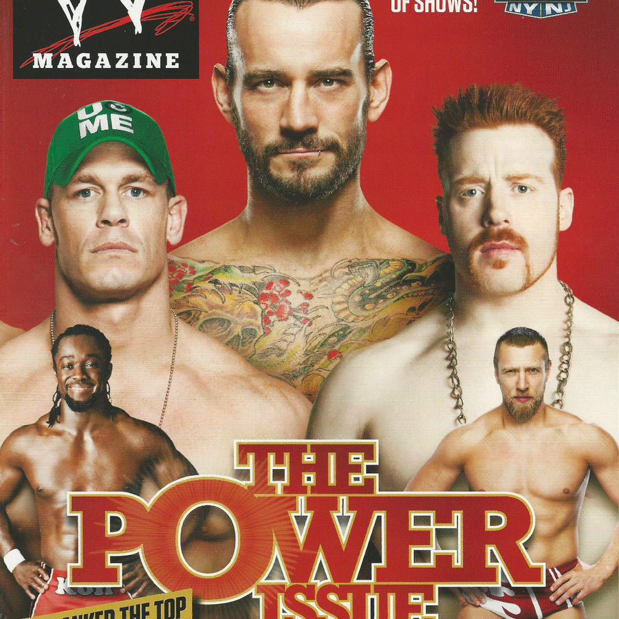 WWE Magazine July 2012 from The United Kingdom Magazine PWcatalog