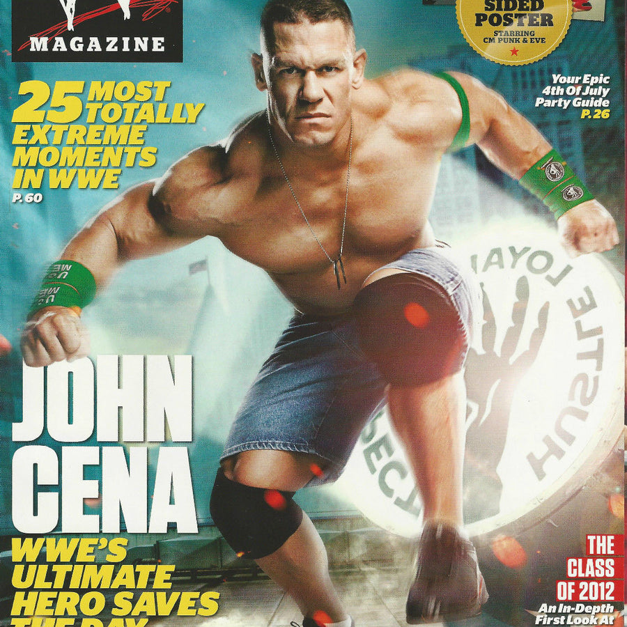 WWE Magazine August 2012 from The United Kingdom Magazine PWcatalog