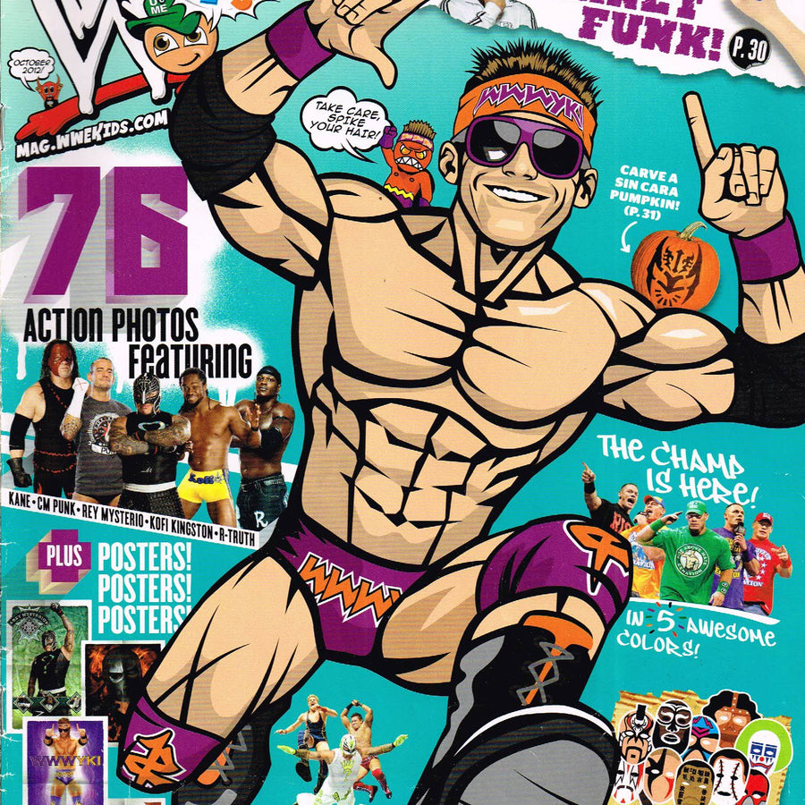 WWE Kids October 2012 Magazine PWcatalog