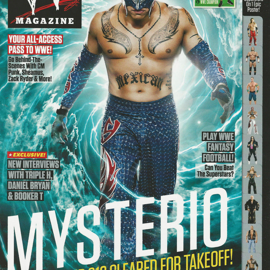 WWE Magazine October 2012 from The United Kingdom Magazine PWcatalog
