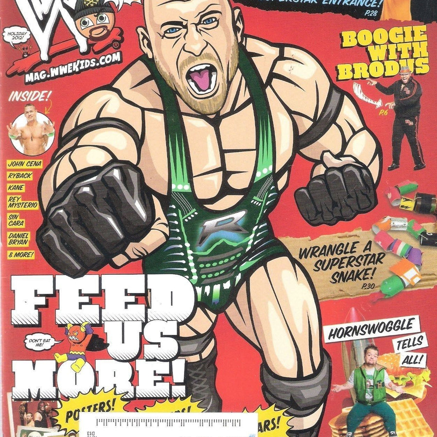 WWE Kids Holiday 2012 Magazine PWcatalog