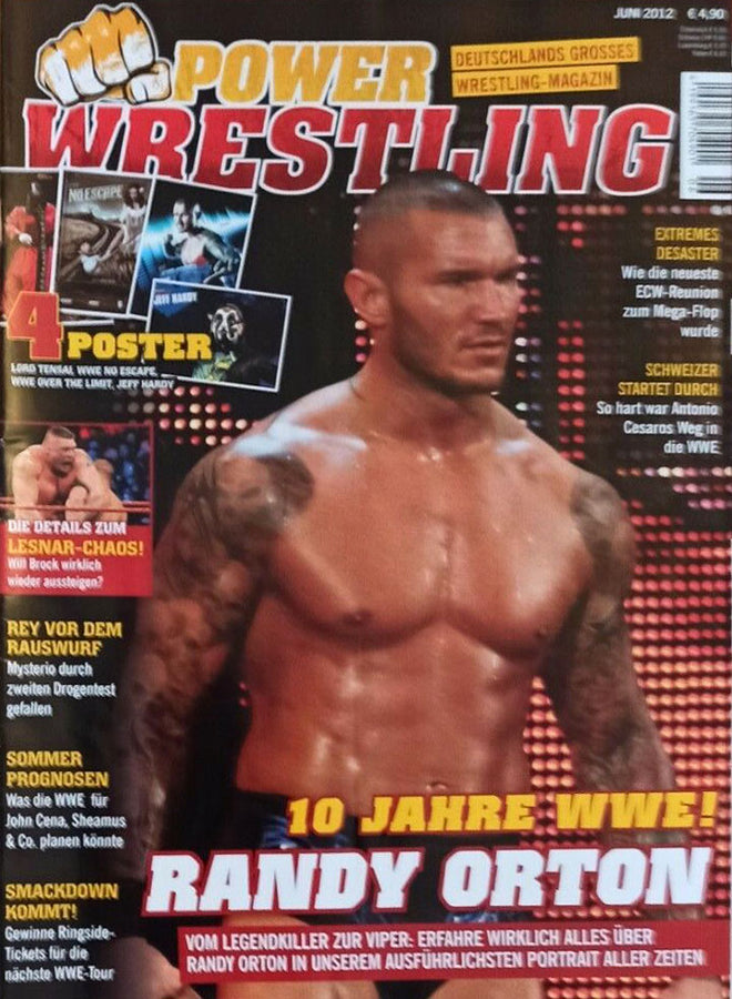 Power Wrestling Magazine June 2012 Magazine PWcatalog