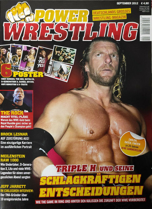 Power Wrestling Magazine September 2012