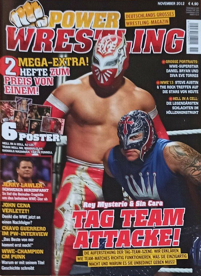 Power Wrestling Magazine November 2012 Magazine PWcatalog