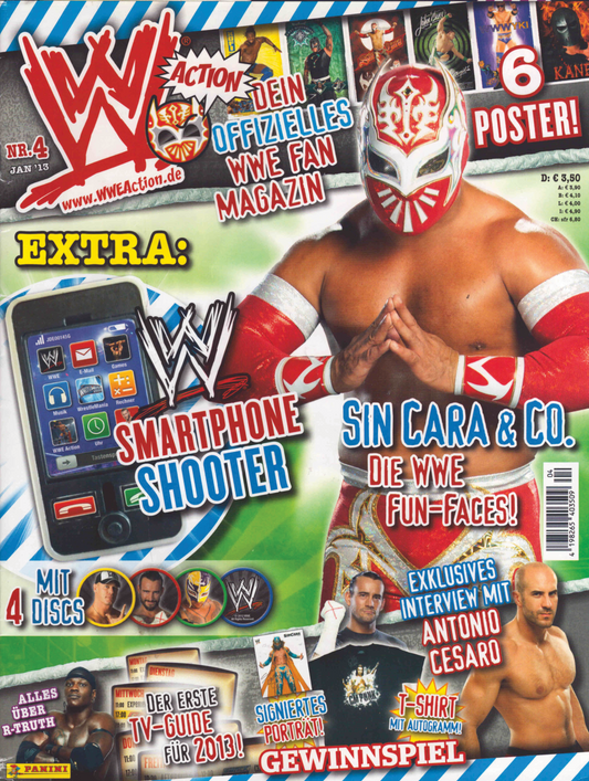 WWE Action No 4 From Germany 2013 January