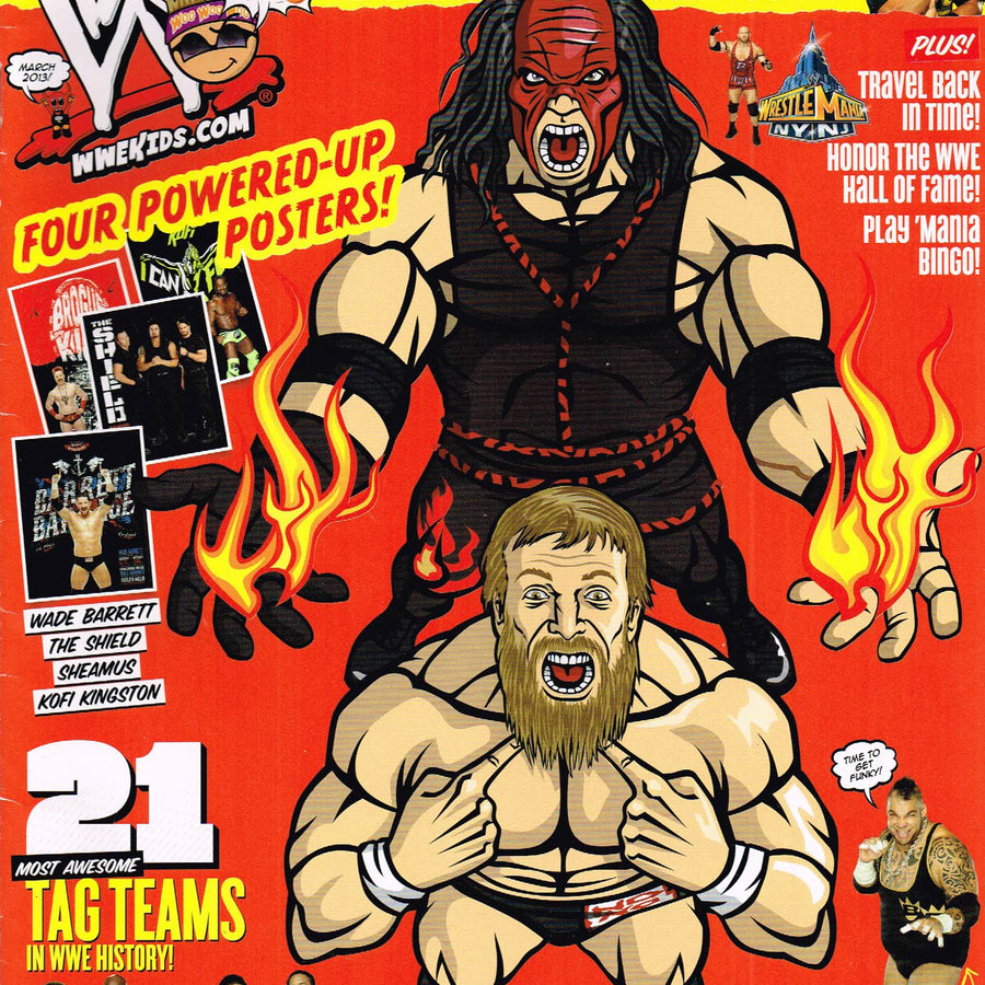 WWE Kids March 2013 Magazine PWcatalog