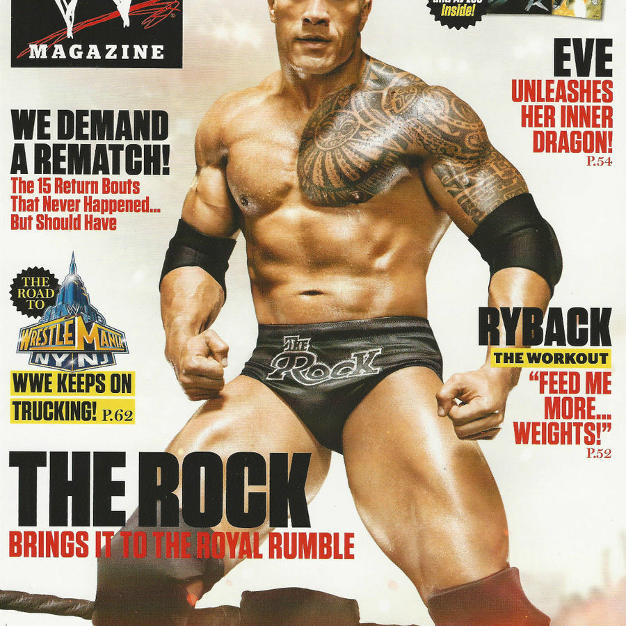 WWE Magazine March 2013 from The United Kingdom Magazine PWcatalog