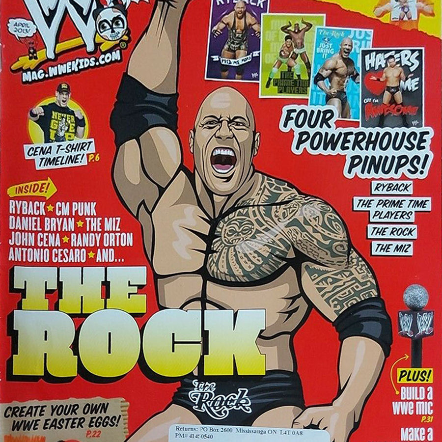 WWE Kids April 2013 Magazine PWcatalog