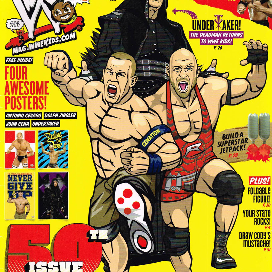 WWE Kids June 2013 Magazine PWcatalog