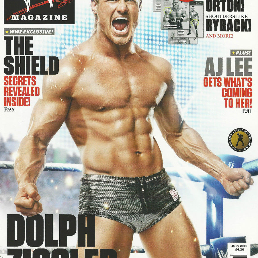 WWE Magazine July 2013 from The United Kingdom Magazine PWcatalog