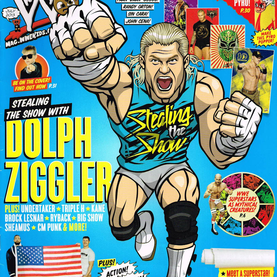 WWE Kids July 2013 Magazine PWcatalog