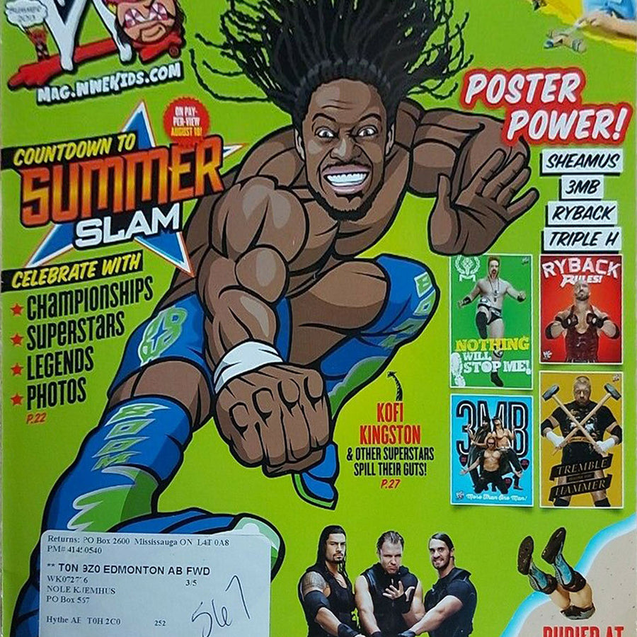 WWE Kids August 2013 Magazine PWcatalog