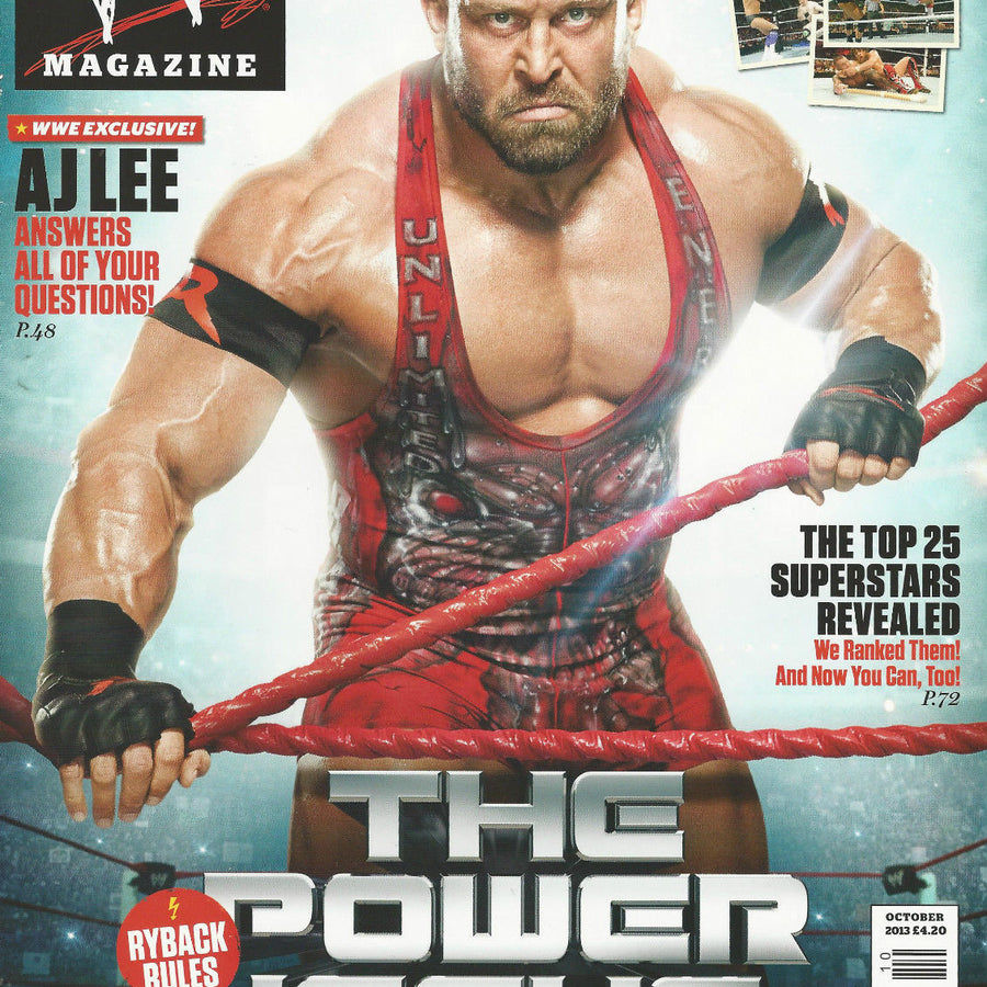 WWE Magazine October 2013 from The United Kingdom Magazine PWcatalog