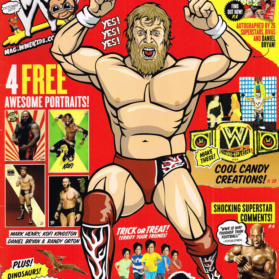 WWE Kids October 2013 Magazine PWcatalog