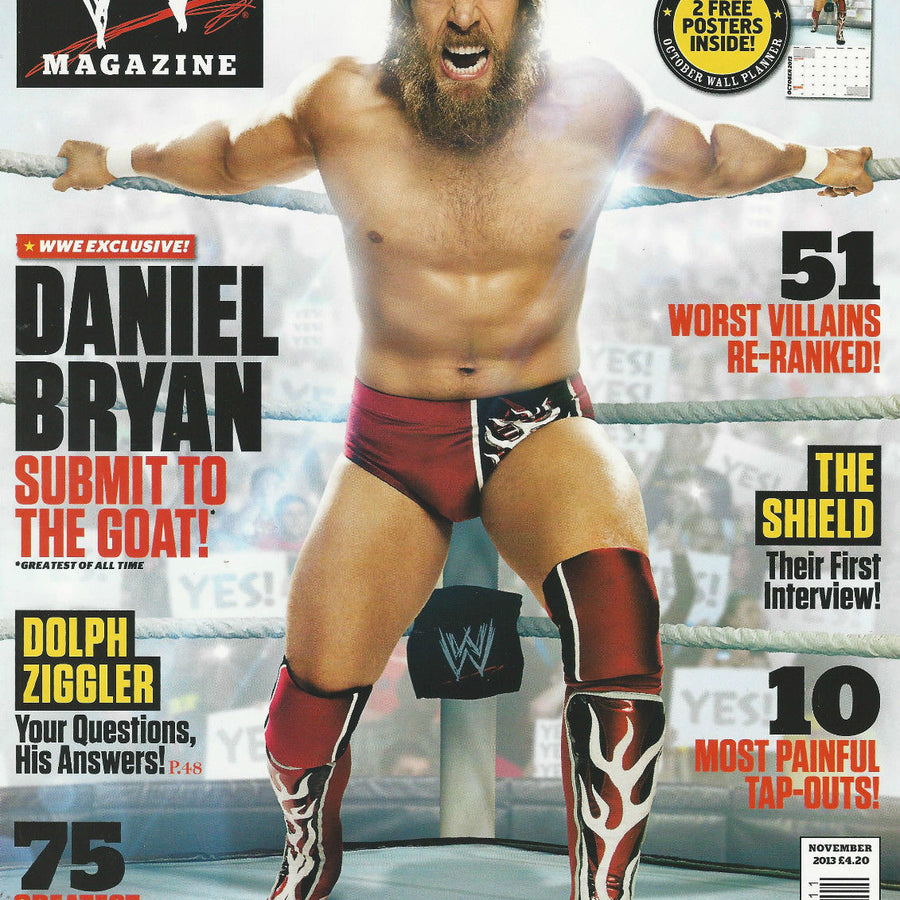 WWE Magazine November 2013 from The United Kingdom Magazine PWcatalog