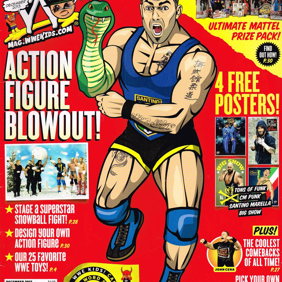 WWE Kids November 2013 Magazine PWcatalog