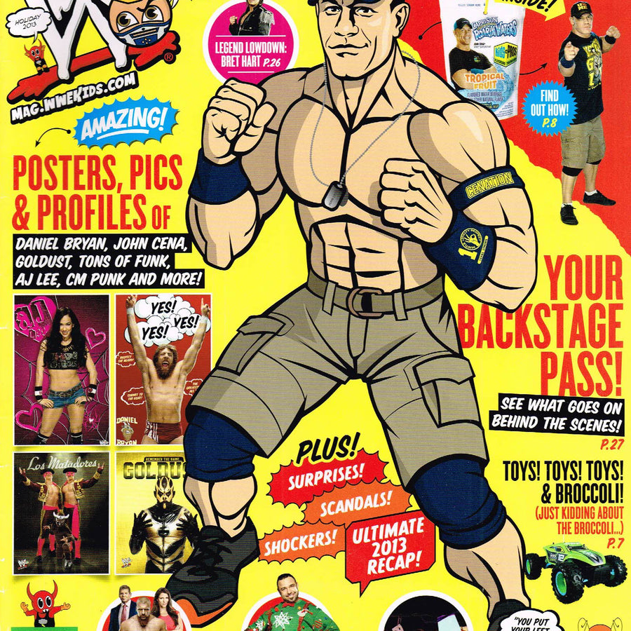WWE Kids December 2013 Magazine PWcatalog
