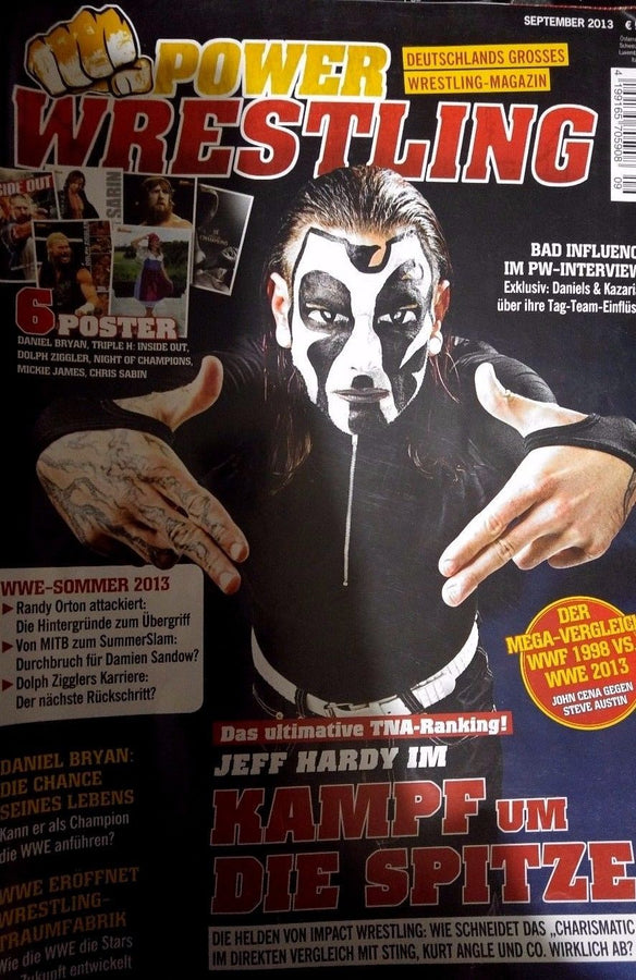 Power Wrestling Magazine September 2013 Magazine PWcatalog